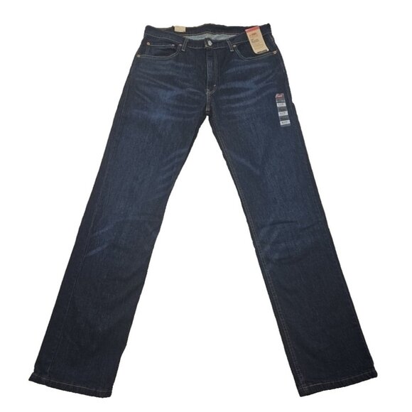 Levi's Jeans Men's 559 Relaxed Straight Fit 36 x 34 Dark Wash Comfort Fit NWT - Picture 1 of 16